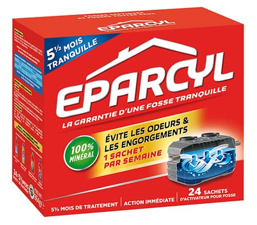 Granules Sachet 200 g Entretien fosse septique Eparcyl 