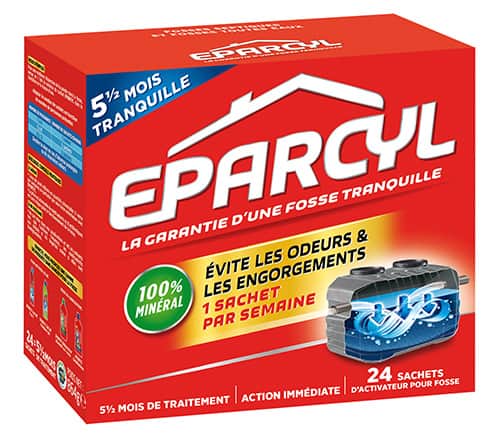 Eparcyl activateur micro-stations boîte de 18 sachets